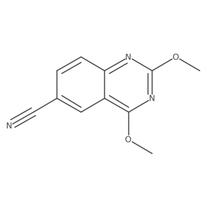 2,4-Dimethoxyquinazoline-6-carbonitrile Structure