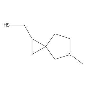 (5-Methyl-5-azaspiro[2.4]heptan-1-yl)methanethiol结构式