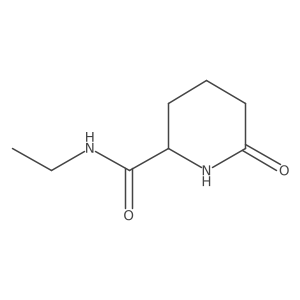 (2R)-N-ethyl-6-oxo-piperidine-2-carboxamide Structure