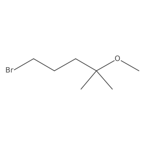 1-Bromo-4-methoxy-4-methylpentane结构式
