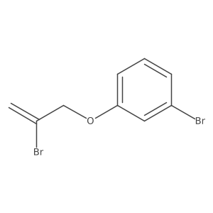 1-Bromo-3-((2-bromoallyl)oxy)benzene Structure