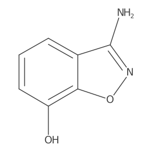 3-Aminobenzo[d]isoxazol-7-ol结构式