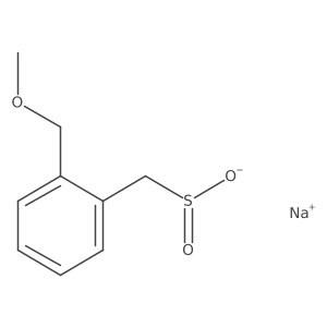 Sodium [2-(methoxymethyl)phenyl]methanesulfinate Structure