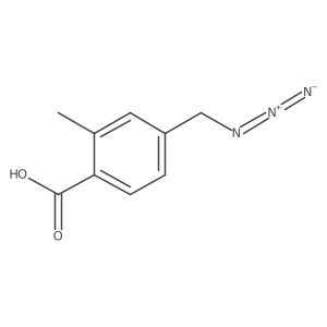 4-(Azidomethyl)-2-methylbenzoic acid结构式