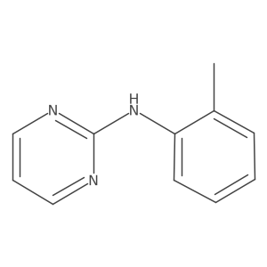 N-(2-methylphenyl)pyrimidin-2-amine结构式