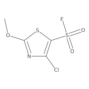 4-Chloro-2-methoxy-1,3-thiazole-5-sulfonyl fluoride结构式
