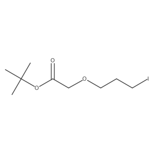 Tert-butyl 2-(3-iodopropoxy)acetate Structure