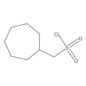 Cycloheptylmethanesulfonyl chloride结构式