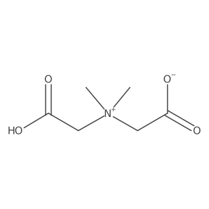 2-[(Carboxymethyl)dimethylazaniumyl]acetate结构式