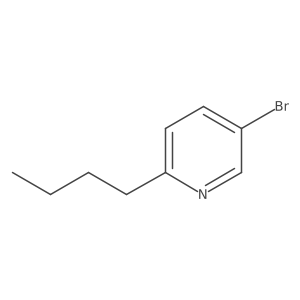 2-Butyl-5-bromopyridine Structure