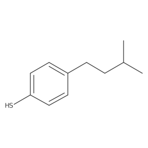 4-(3-Methyl-butyl)-benzenethiol结构式