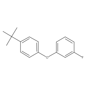 1-(4-Tert-butylphenoxy)-3-fluorobenzene结构式