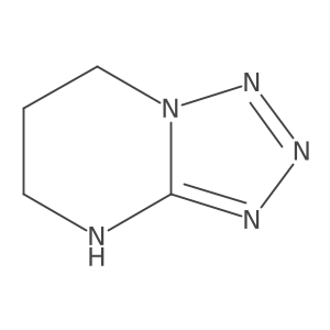 4H,5H,6H,7H-[1,2,3,4]tetrazolo[1,5-a]pyrimidine Structure