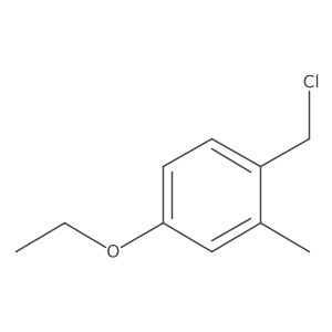 1-(Chloromethyl)-4-ethoxy-2-methylbenzene Structure