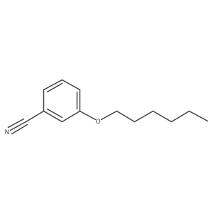 3-(Hexyloxy)benzenecarbonitrile Structure