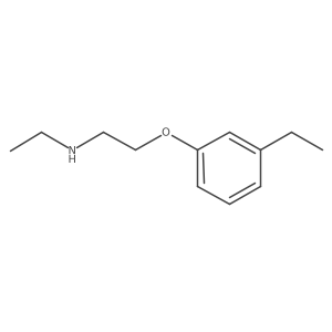 n-Ethyl-2-(3-ethylphenoxy)ethanamine结构式