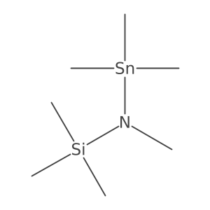 N,1,1,1-Tetramethyl-N-(trimethylsilyl)stannanamine Structure