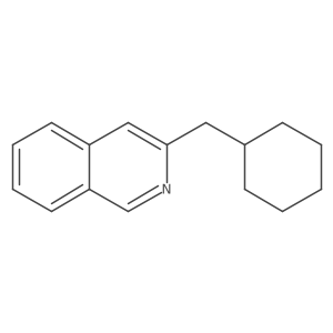 3-(Cyclohexylmethyl)isoquinoline结构式