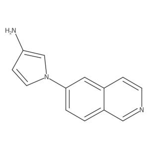 1-(6-Isoquinolinyl)-1h-pyrrol-3-amine Structure
