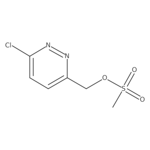 (6-Chloropyridazin-3-yl)methyl methanesulfonate结构式