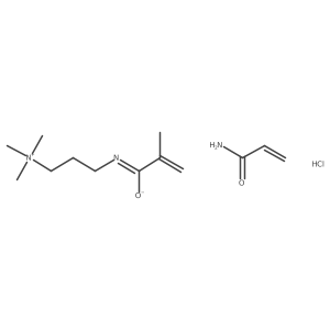 2-Methyl-N-[3-(trimethylazaniumyl)propyl]prop-2-enimidate--prop-2-enimidic acid--hydrogen chloride (1/1/1)结构式
