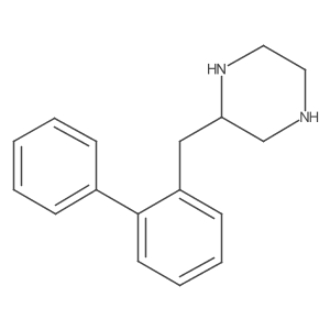 (S)-2-([1,1'-Biphenyl]-2-ylmethyl)piperazine Structure