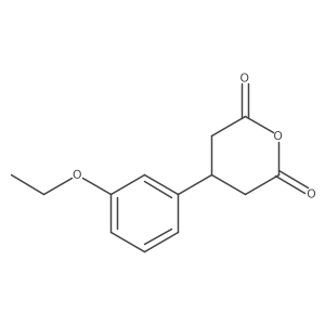 4-(3-Ethoxyphenyl)oxane-2,6-dione结构式
