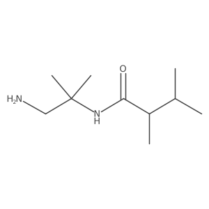 N-(1-amino-2-methylpropan-2-yl)-2,3-dimethylbutanamide Structure