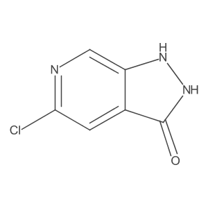 5-Chloro-1H-pyrazolo[3,4-c]pyridin-3(2H)-one Structure