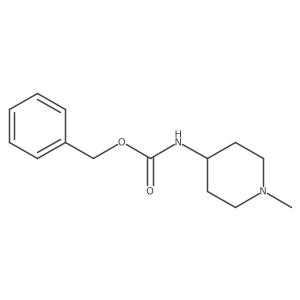 Benzyl (1-methylpiperidin-4-yl)carbamate Structure
