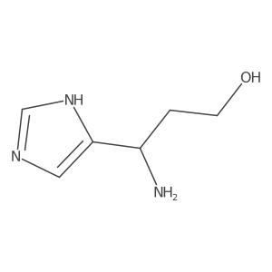 (3s)-3-Amino-3-(1h-imidazol-5-yl)propan-1-ol Structure