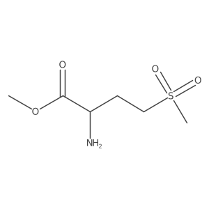 methyl (2R)-2-amino-4-methanesulfonylbutanoate Structure