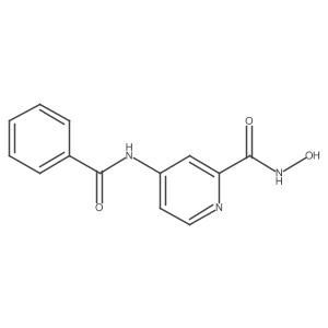 4-Benzoylaminopyridine-2-carboxylic acid hydroxyamide Structure