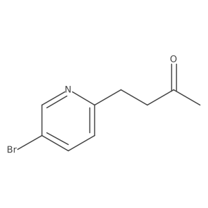 4-(5-Bromopyridin-2-yl)butan-2-one Structure