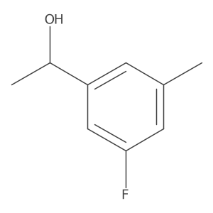 (1R)-1-(3-fluoro-5-methylphenyl)ethan-1-ol Structure