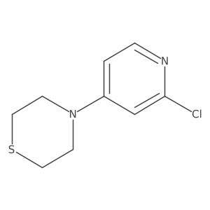 4-(2-chloro-4-pyridyl)thiomorpholine Structure