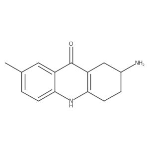2-Amino-7-methyl-1,2,3,4-tetrahydroacridin-9-ol Structure