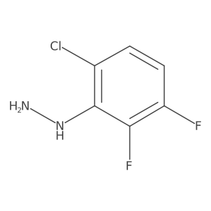 (6-Chloro-2,3-difluorophenyl)hydrazine结构式