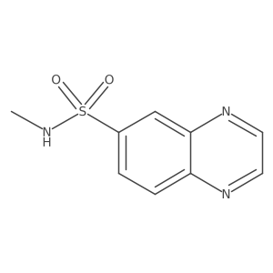 N-methylquinoxaline-6-sulfonamide Structure