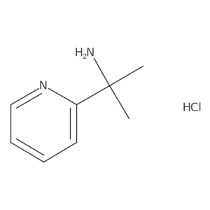 2-(Pyridin-2-yl)propan-2-amine hydrochloride结构式