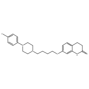 7-[4-[4-(4-Chlorophenyl)-1-piperazinyl]butoxy]-3,4-dihydro-2(1H)-quinolinone Structure