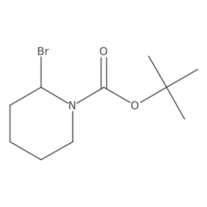 tert-Butyl (R)-2-bromopiperidine-1-carboxylate Structure