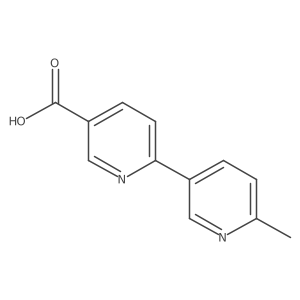 6-(6-Methylpyridin-3-yl)pyridine-3-carboxylic acid Structure
