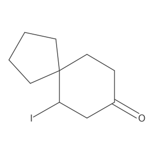 6-Iodospiro[4.5]decan-8-one Structure
