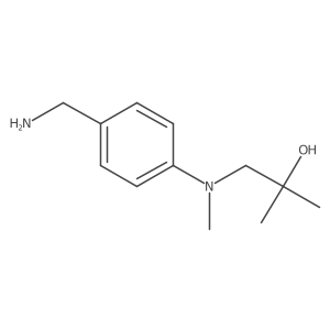 1-[[4-(Aminomethyl)phenyl]methylamino]-2-methyl-2-propanol结构式