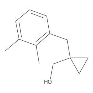 {1-[(2,3-Dimethylphenyl)methyl]cyclopropyl}methanol结构式