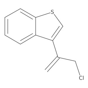 3-(3-Chloroprop-1-en-2-yl)-1-benzothiophene结构式