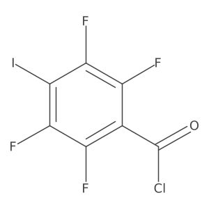 2,3,5,6-Tetrafluoro-4-iodobenzoyl chloride结构式