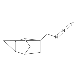 1-(Azidomethyl)tricyclo[3.3.0.0,3,7]octane Structure