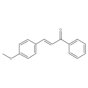2-Propen-1-one-2-14C, 3-(4-methoxyphenyl)-1-phenyl-结构式